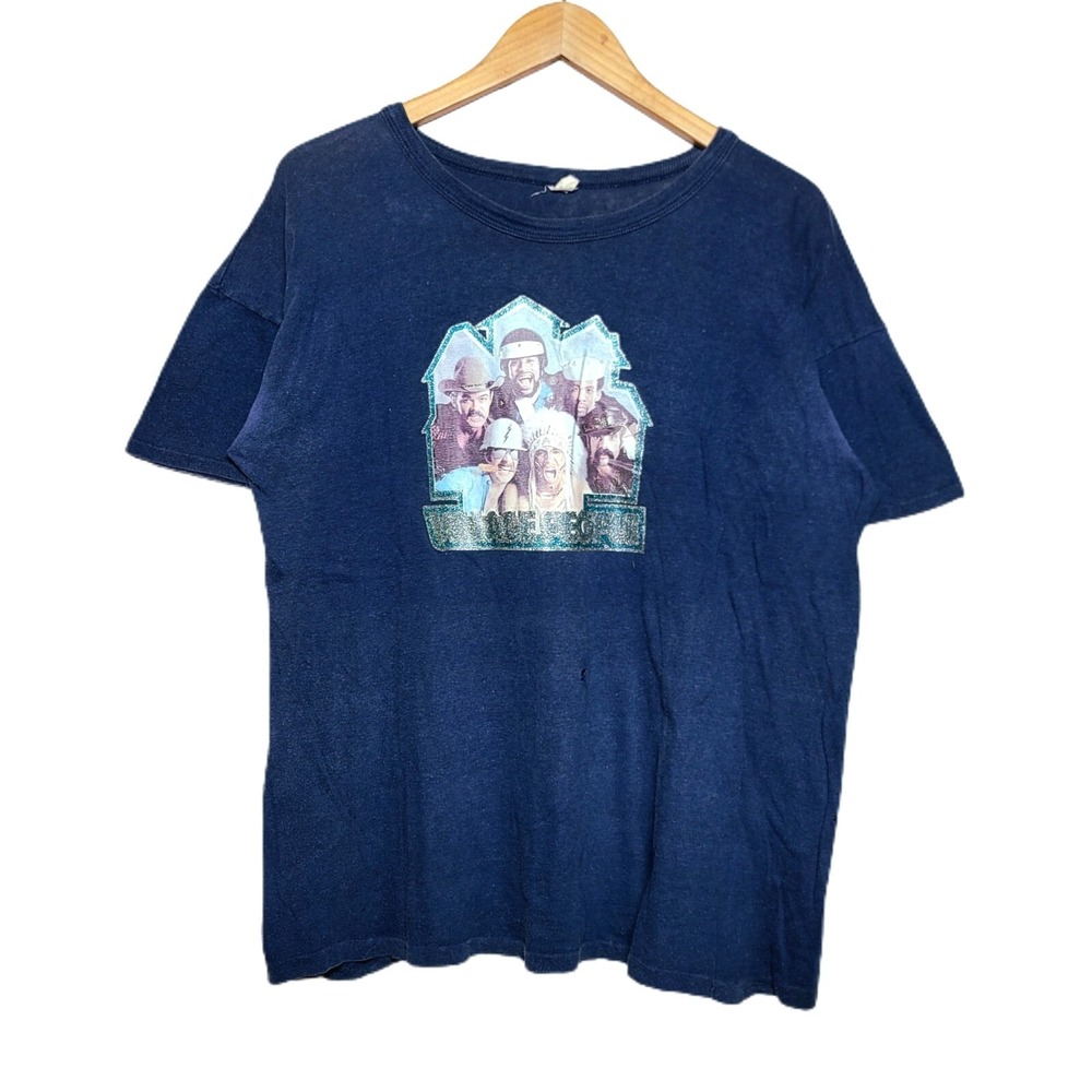 Vintage 70s 80s The Village People Disco Single Stitch Made In USA T-Shirt XL